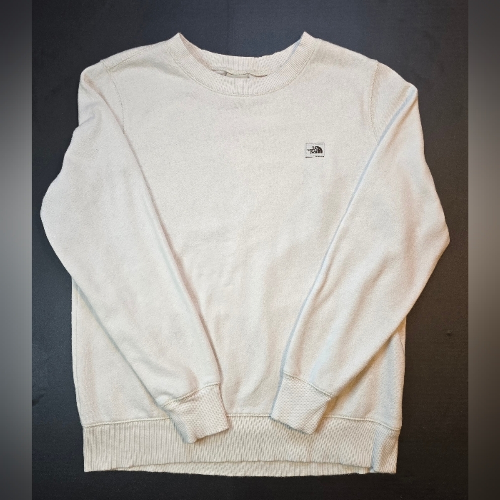 The North Face Womens Cream Crewneck Sweater
